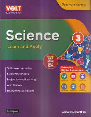 VOLT, Science Learn And Apply Class 3(Paperback, Anil Sharma)