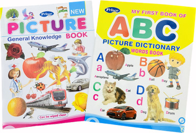 My First Book Of ABC Picture Dictionary Words Book And Picture Book For Children(Lamination Book, BMOS (Book Market Online Store))