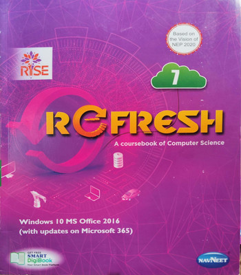 Refresh A Course Book Of Computer Science Class 7(Pepper back, Barbie)