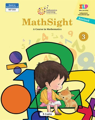 Indiannica Mathsight Class-3 A Course In Mathematics(perfect paperback, S LATA)