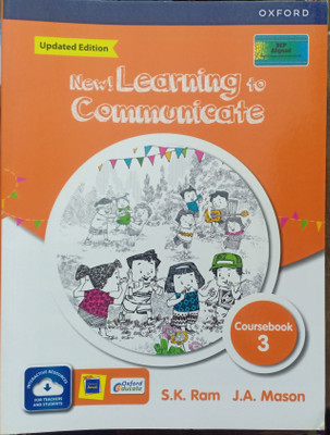 New Learning To Communicate Course Book 3(Pepper back, S k Ram, J.a Mason)