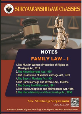 Family Law - I(Perfect Binding, Adv. Shubhangi Suryawanshi)