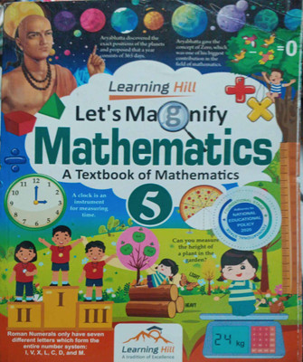 Let Magnify Mathematics Class 5(Pepper back, Dr Prashant vasudev)