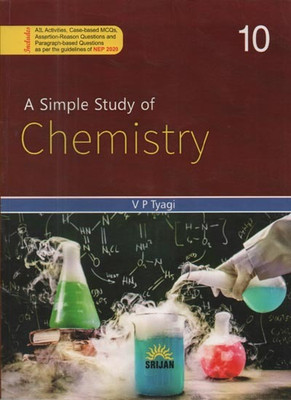 A Simple Study Of Chemistry For Class-10, By V P Tyagi (Srijan Publishers)(Paperback, V P TYAGI)