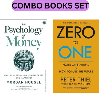 The Psychology Of Money & Zero To One Self-Help Book (Combo Book Set)(Paperback, Peter Thiel, Ryan Holiday)