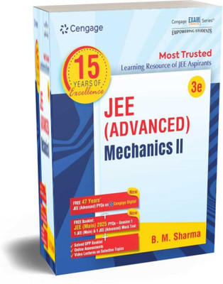 JEE Advanced Mechanics II With FREE 47 YEARS JEE ADVANCED PYQ’s, Videos & Online Assessments Paperback – 20 April 2025(Paperback, BM SHARMA)