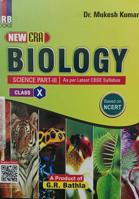 Grb New Era Biology Class 10(PAPERPACK, MUKESH KUMAR)
