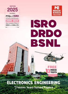 ISRO, DRDO, BSNL Previous Solved Papers Electronics And Communication Engineering(Paperback, MADE EASY Team)