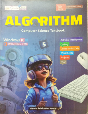 Algorithm Computer Science Textbook Class 5(Paperback, Asha Sharma)