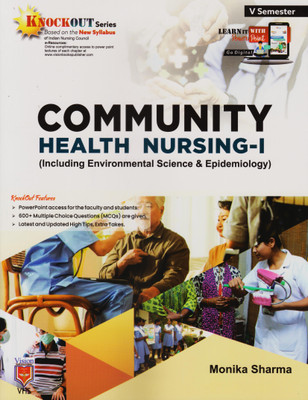 Community Health Nursing (Including Environmental Science & Epidemiology) V-Semester(Paperback, MONIKA, SHARMA)