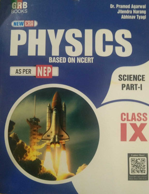 Grb Book New Era Physics Based On Ncert For Class 9 (Science Part 1)(PAPERPACK, ABHINAV TYAGI)