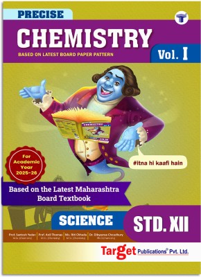 Std 12 Chemistry 1 Book | SYJC Science Guide | Precise Notes | HSC Maharashtra State Board(Paperback, Content Team at Target Publications)