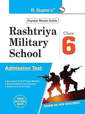 Rashtriya Military School Admission Test Guide (Class 6th) Paperback – 1 September 2024(Paperback, RPH Editorial Board)