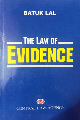The Law Of Evidence(paperpack, batuk Lal)