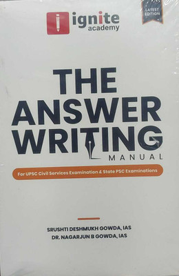 The Answer Writing Manual(Paperback, Srushti Deshmukh Gowda, IAS, Dr. Nagarjun Gowda, IAS)