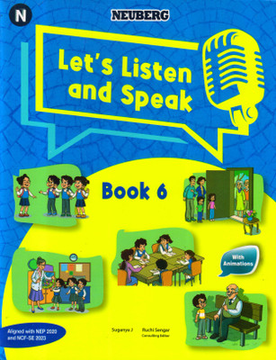 NEUBERG Let's Listen And Speak Book 6(Paperback, Suganya J, Ruchi Sengar)