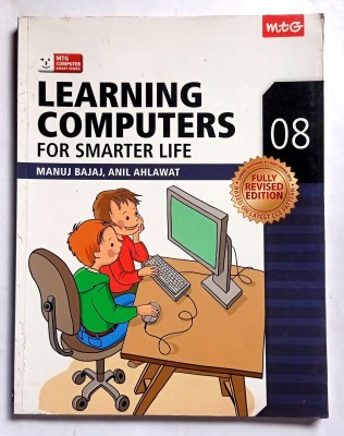 Learning Computers For Smarter Life Class -8 (Old Book)(Paperback, Manuj Bajaj, Anil Ahlawat)