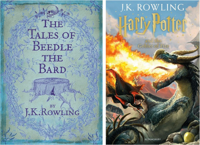 Harry Potter 2 Book Set : Tales Of Beedle The Bard + Harry Potter And The Goblet Of Fire - Combo Of 2 Books Set(Combo Set, J K Rowling)