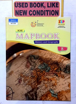 Icse Map Book History And Geography Class -8 (Old Book)(Paperback, Editorial)