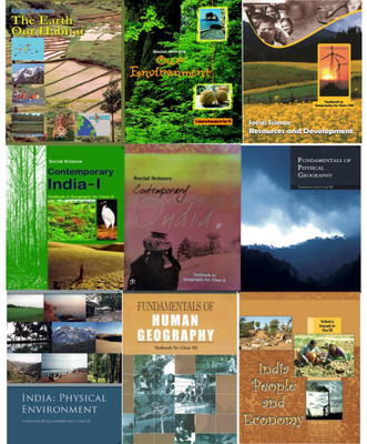 Ncert Geography Book Set For Class 6th To 12th In English Medium - Most Useful Books For UPSC And Civil Service Exam(Paperback, ncert)