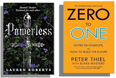 Combo--( Powerless + Zero To One ) English(Paperback, Lauren Roberts, Peter Thiel)