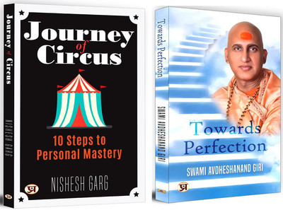 Journey Of Circus + Towards Perfection | Swami Avdheshanand Teachings | Meditation | Spiritual Growth | Spiritual-Awakening | Spiritual Self Help Book (Set Of 2 Books In English)(Paperback, Nishesh Garg, Swami Avdheshanand Giri) Journey Of Circus + Towards Perfection | Swami Avdheshanand Teachings | Meditation | Spiritual Growth | Spiritual-Awakening | Spiritual Self Help Book (Set Of 2 Books In English)(Paperback, Nishesh Garg, Swami Avdheshanand Giri)