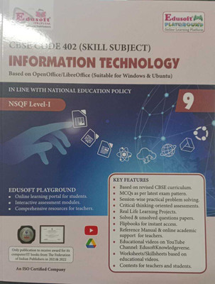 Edusoft Information Technology For Class 9(PAPERPACK, GAGAN AGGARWAL)