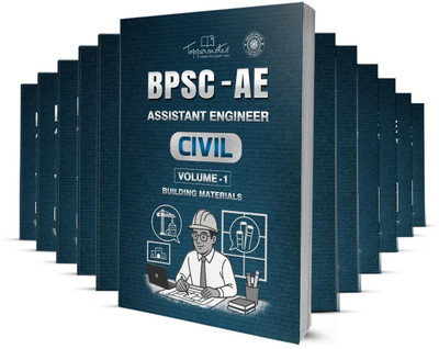 BPSC Assistant Engineer Technical Civil Engineering Exam Preparation Study Material, Set Of Books, English Medium, Latest Edition(Perfect Paperback, TOPPERSNOTES)