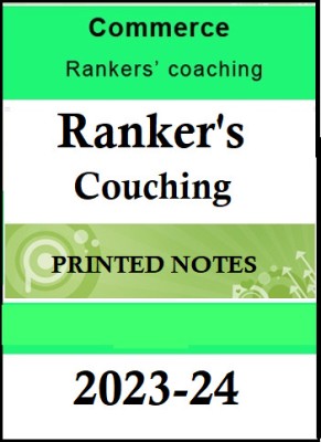 Rankers Coaching Commerce Optional Printed Notes English Medium 2023(Paperback, Notesduniya)