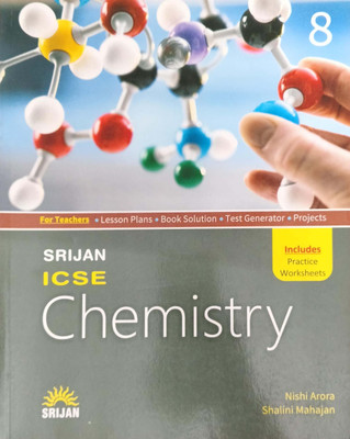 Srijan Icse Chemistry Class 8(Pepper back, Nishi arora)