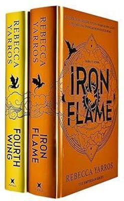 The Empyrean Series 2 Books Collection Set By Rebecca Yarros - Iron Flame, Fourth Wing(Paperback, Rebecca Yarros)