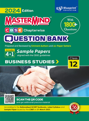 Business Studies Cbse Question Bank Class 12 With Cbse Sample Paper For 2024 Exams By Master Mind Based On CBSE Syllabus Released On 19 July 2023(Paperback, Blueprint Editorial Board)