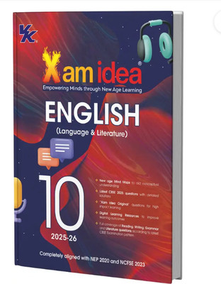 Xam Idea Class 10 English (Language & Literature) | Mind Maps & Digital Learning | NEP 2020 & NCFSE 2023 Aligned | Full Coverage Of Reading, Writting, Grammer & Literature Qs (Paperback, Xam Idea)(Paperback, xam idea experts) Xam Idea Class 10 English (Language & Literature) | Mind Maps & Digital Learning | NEP 2020 & NCFSE 2023 Aligned | Full Coverage Of Reading, Writting, Grammer & Literature Qs (Paperback, Xam Idea)(Paperback, xam idea experts)