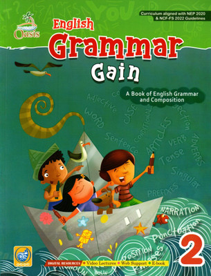 Oasis, English Grammar Gain, Class-2(Paperback, A BANERJEE)