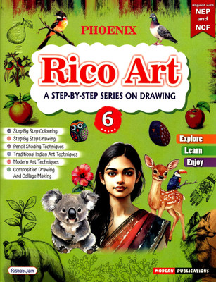 Phoenix, Rico Art A Step-By-Step Sereis On Drawing Class - 6(Paperback, RISHAB JAIN)