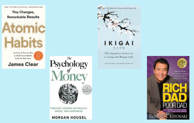 Atomic Habits + Rich Dad Poor Dad + Ikigai + The Psychology Of Money (4 Book Combo) - Atomic Habits + Rich Dad Poor Dad + Ikigai + The Psychology Of Money (4 Book Combo) (Paperback, JMD BOOKS)(Paperback, JMD BOOKS)
