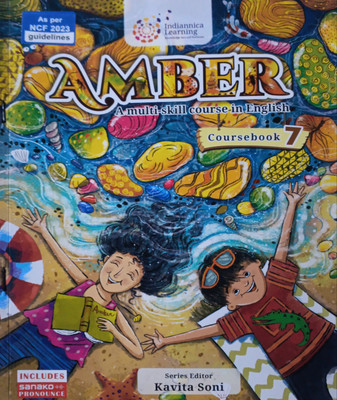 Amber A Multi Skill Course In English Coursebook 7(Pepper back, Kavita soni)