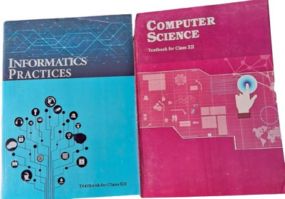 Computer Science Textbook For Class 12th (English, Paperback,) (Paperback, NCERT)And
Ncert Textbook For Class 12th Information Practices(Paperback, Ncert) Computer Science Textbook For Class 12th (English, Paperback,) (Paperback, NCERT)And
Ncert Textbook For Class 12th Information Practices(Paperback, Ncert)