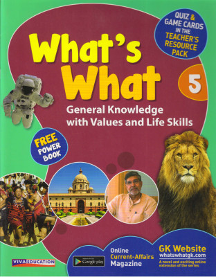 Viva, What's What Class - 5 General Knowledge With Values And Life Skills(Paperback, viva Educational team)