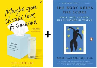 Maybe You Should Talk To Someone + The Body Keeps The Score(Paperback, van der Kolk Bessel M.D., Lori Gottlieb)