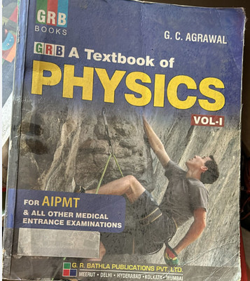 Textbook Physics For Aipmt Vol 1 Gc Agrawal(Paperback, unknown)