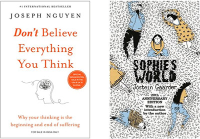 Don’t Believe Everything You Think + Sophie’s World(Paperback, Joseph Nguyen, Jostein Gaarder)