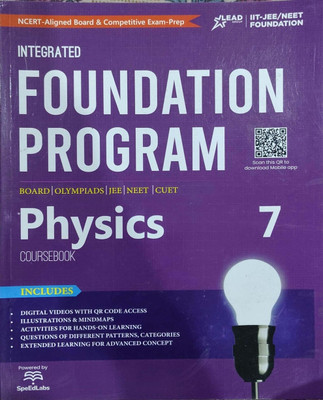 Integrated Foundation Program Physics Coursebook Class 7(Pepper back, Speedlabs publication)