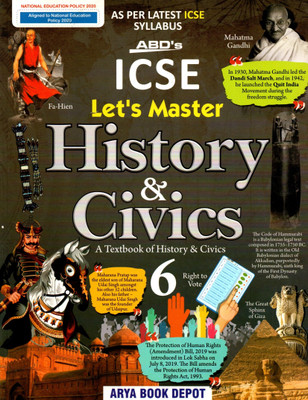 Abd's Icse Let's Master History & Civics, Class-6(Paperback, Dr. (Fr.) Thomas T.O. CMI)