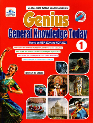 Genius General Knowledge Today For Cbse Class - 1(Paperback, DHIREN M. DOSHI)