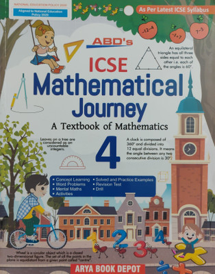 Icse Mathematical Journey Class 4(Paperback, C. S. Mishra)