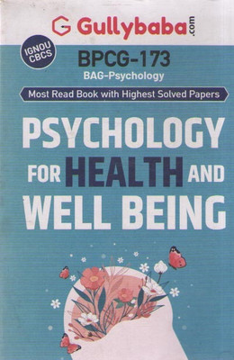 Gullybaba Psychology For Health And Well Being [bpcg - 173] Most Read Book With Highest Solved Papers(Paperback, GULLYBABA. COM PANEL)