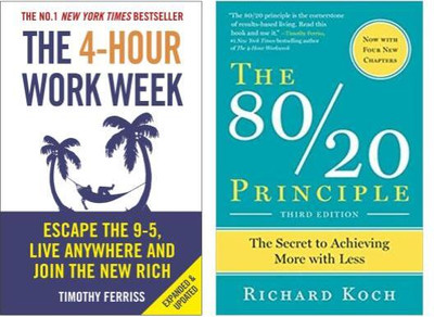 COMBO OF (The 4-Hour Work Week + The 80/20 Principle) (Asbookseller1)(Paperback, Timothy Ferriss, Richard Koch) COMBO OF (The 4-Hour Work Week + The 80/20 Principle) (Asbookseller1)(Paperback, Timothy Ferriss, Richard Koch)