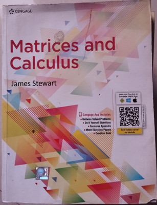 Matrices And Calculus By James Stewart | Cengage Learning | Includes Cengage App Access(Paperback, James Stewart)