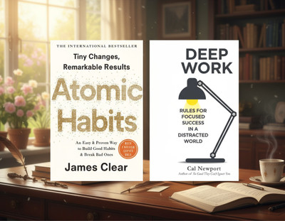 Atomic Habits+Deep Work English(Paperback, Mix Auther)
